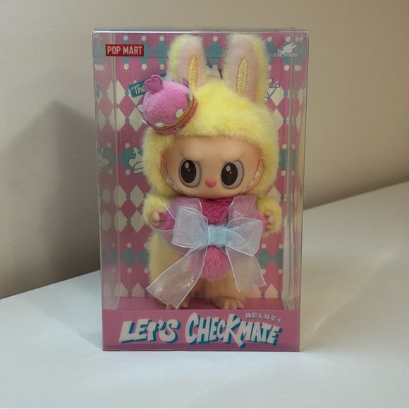 POP MART Other - Pop Mart Labubu The MONSTERS Let's
Checkmate- Vinyl Plush Queen